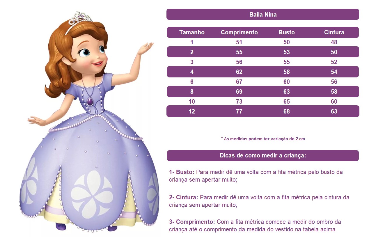 Vestido infantil de princesa Sofía con mariposas y perlas