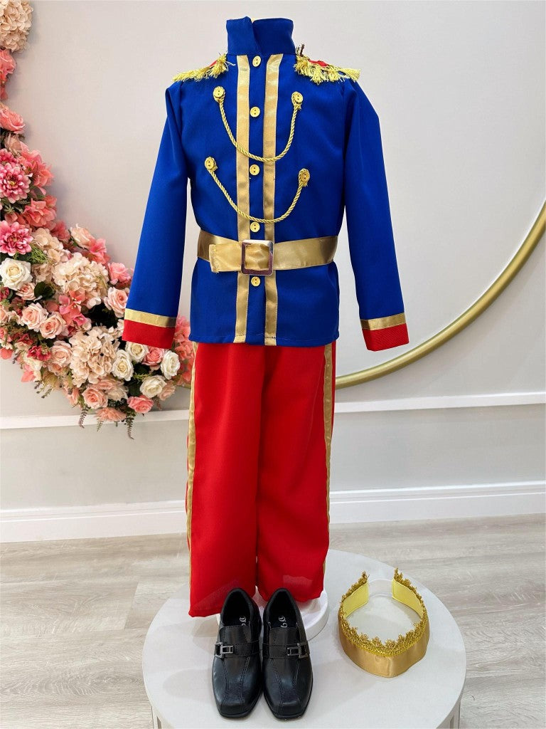 Conjunto de fantasía de príncipe de lujo