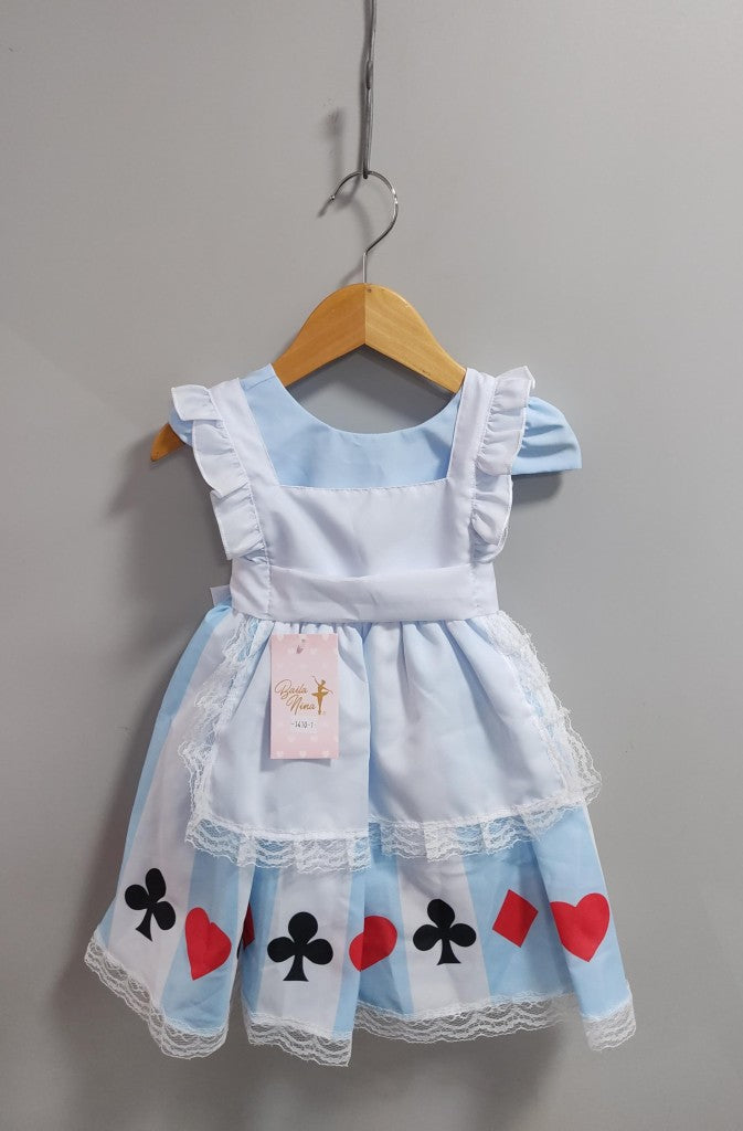 Fiestas de lujo con vestidos infantiles de Alicia en el País de las Maravillas