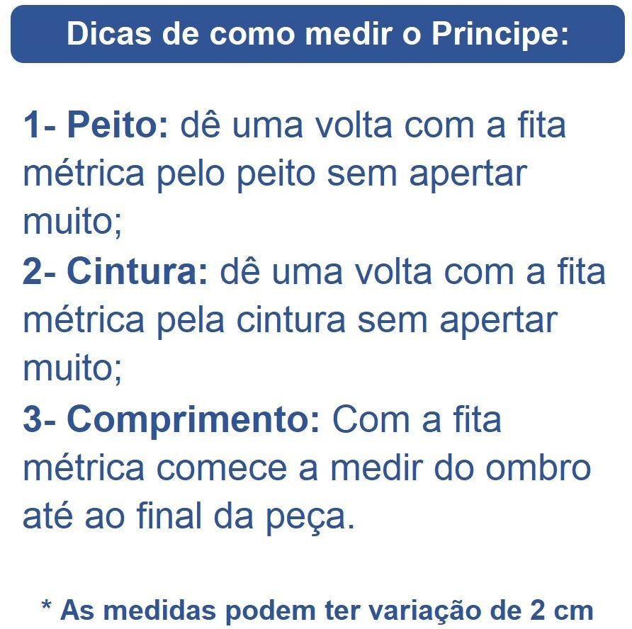 Conjunto de disfraz de fiesta de príncipe de lujo
