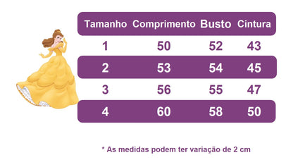 Vestido infantil de La Bella y la Bestia con falda brillante y aplique de flores