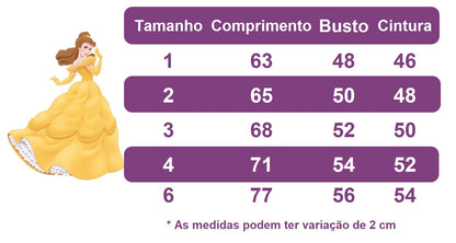 Vestido infantil de princesa La Bella y la Bestia con busto trenzado