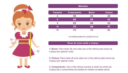 Vestido vaquero infantil con manga larga estilo sirena fuera de servicio