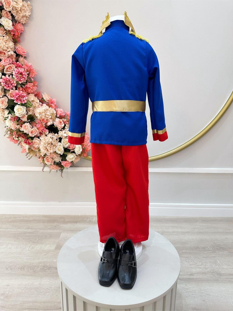 Conjunto de fantasía de príncipe de lujo 