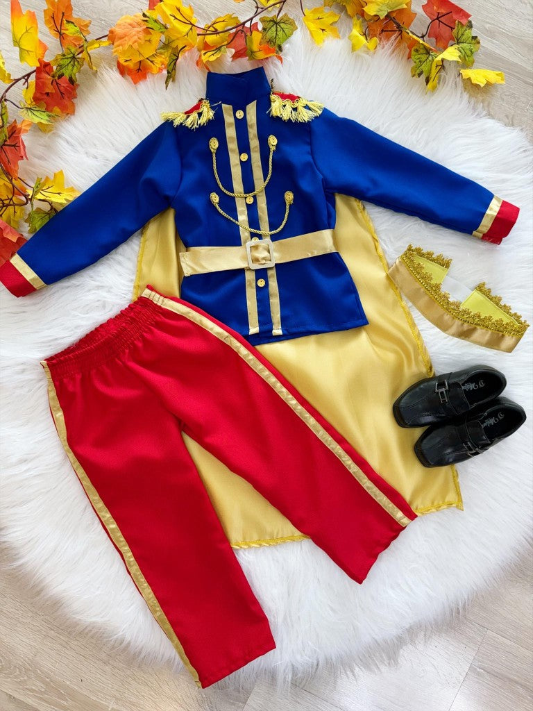 Conjunto de fantasía de príncipe de lujo 