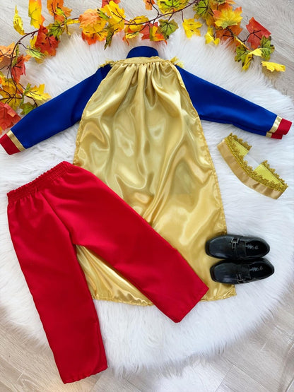 Conjunto de fantasía de príncipe de lujo 