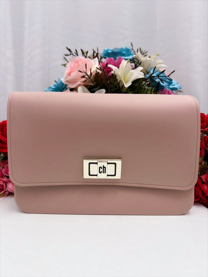 Bolso de hombro mediano con correa ajustable en varios colores de lujo 