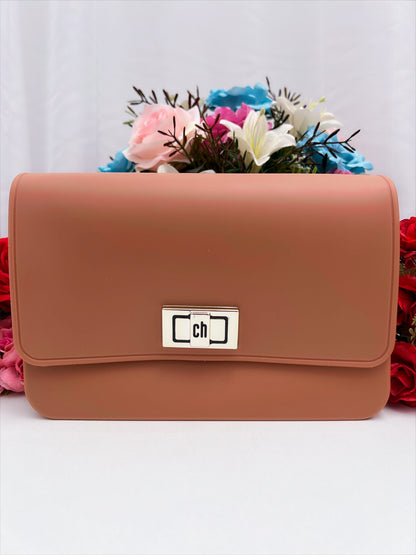 Bolso de hombro mediano con correa ajustable en varios colores de lujo 