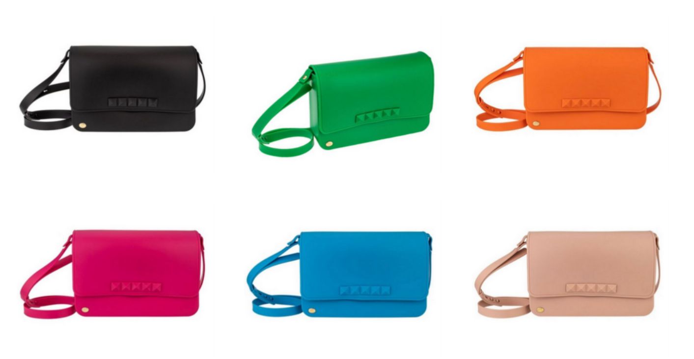 Bolso de hombro mediano con correa ajustable en varios colores de lujo 