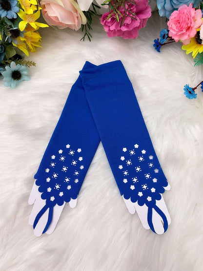 Guantes de lujo para niños en varios colores, talla única