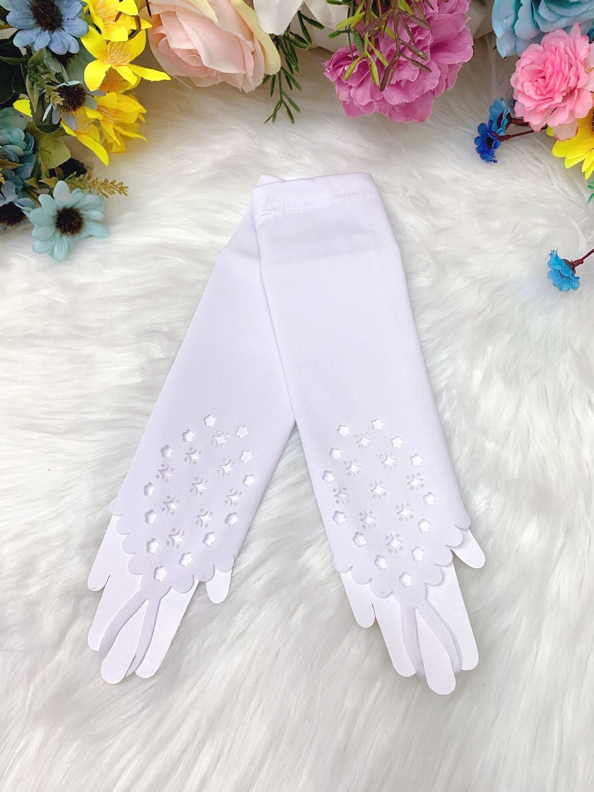 Guantes de lujo para niños en varios colores, talla única