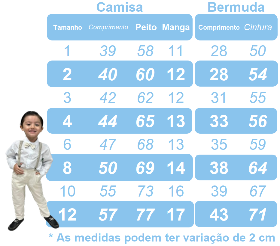 Conjunto de camisa blanca estampada y bermudas grises con cordón ajustable