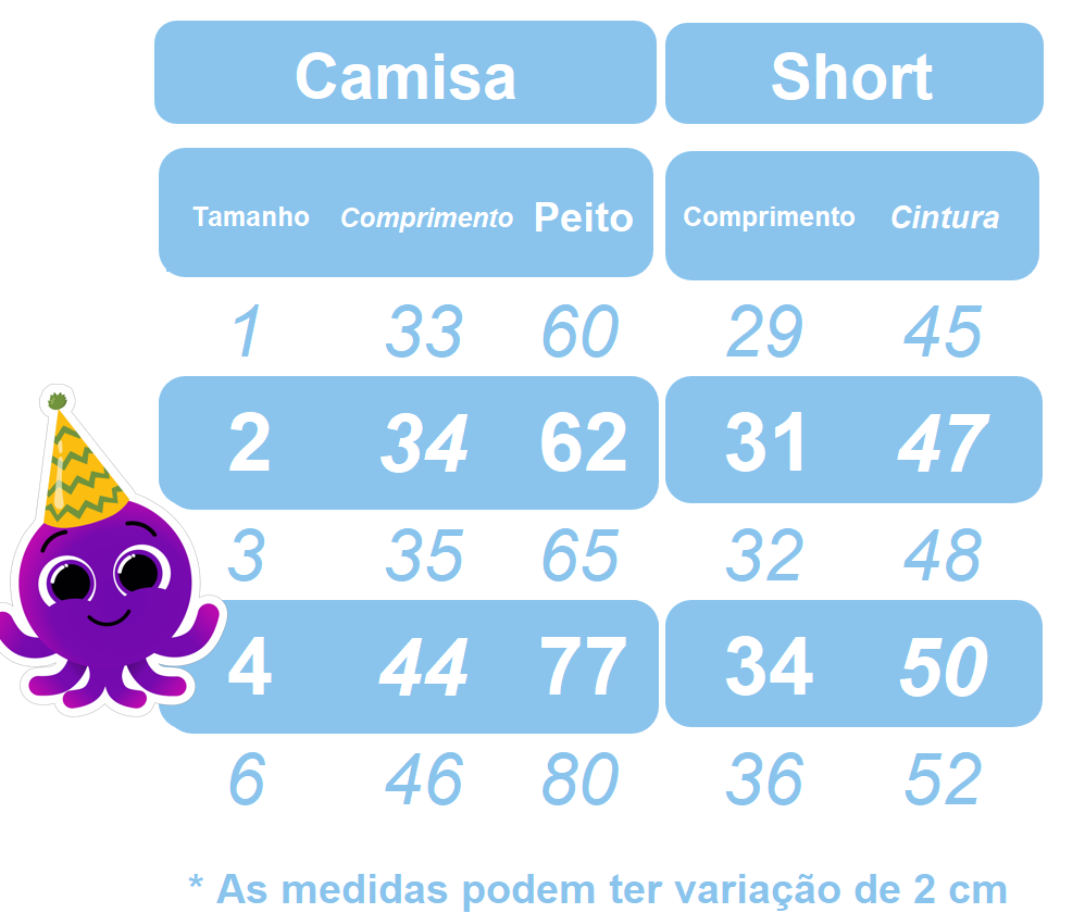Conjunto Bolofofos para niño en azul con shorts con tirantes y camisa
