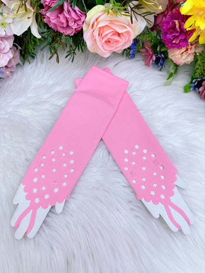 Guantes de lujo para niños en varios colores, talla única