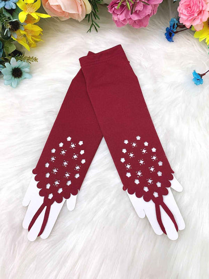 Guantes de lujo para niños en varios colores, talla única