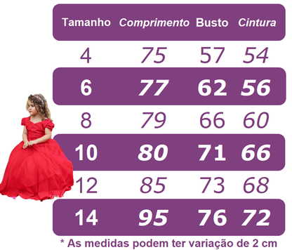Vestido infantil rosa con encaje real dorado y perlas