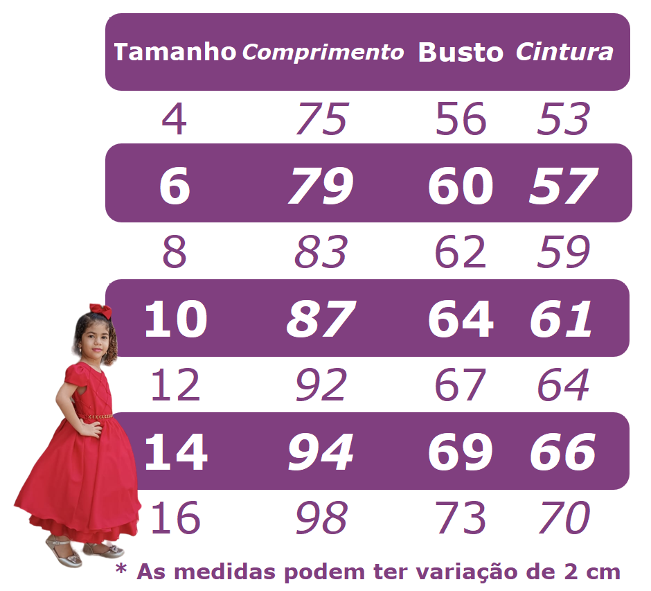 Vestido infantil rojo con encaje y aplique de mariposa