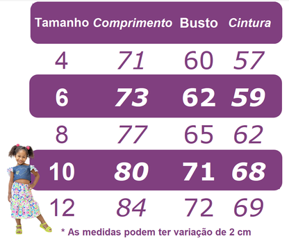 Vestido Infantil Vermelho Saia Florida Busto Plissado Festas