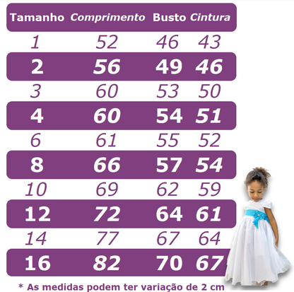 Vestido infantil blanco roto con rosas en primavera de lujo