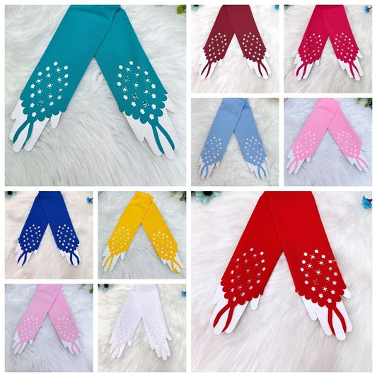 Guantes de lujo para niños en varios colores, talla única