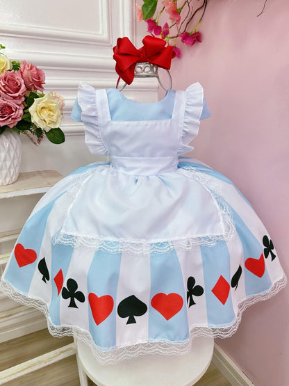 Fiestas de lujo con vestidos infantiles de Alicia en el País de las Maravillas