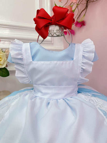 Fiestas de lujo con vestidos infantiles de Alicia en el País de las Maravillas