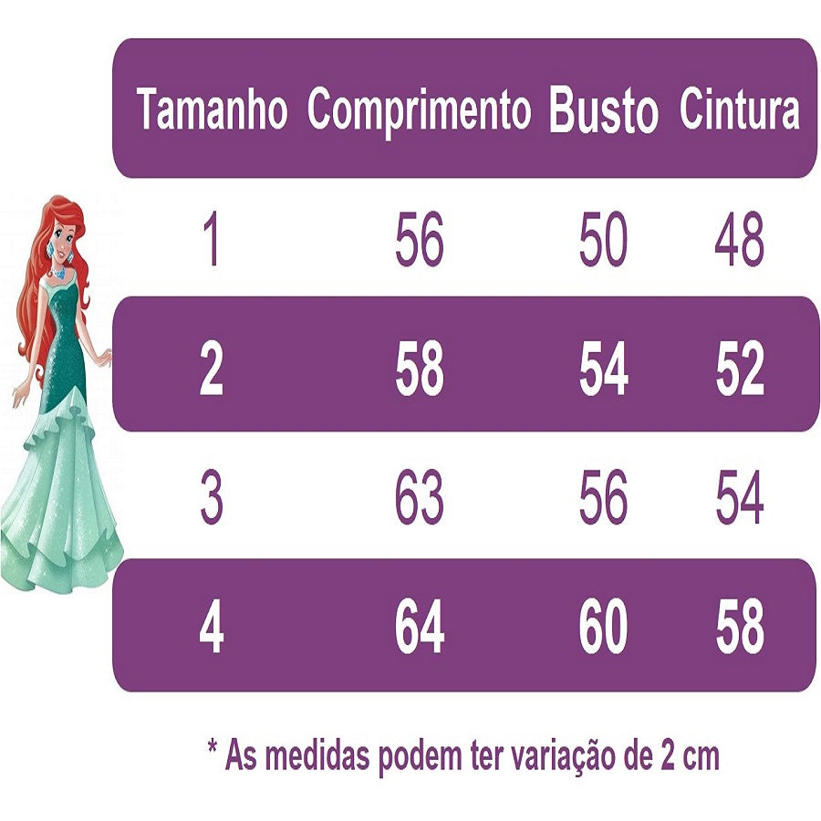 Vestido infantil de princesa Ariel con encaje y cinturón de perlas
