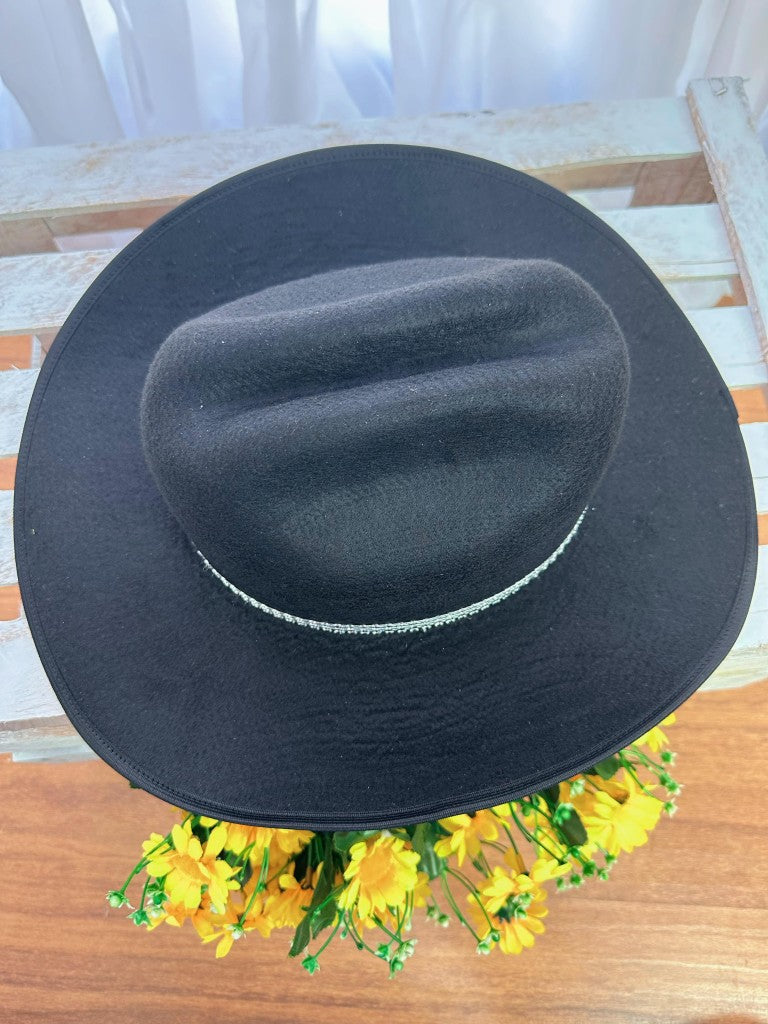 Sombrero de vaquero para niños rosa, rojo o negro