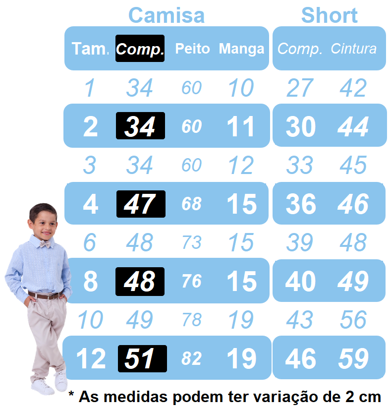 Conjunto formal: Camisa blanca y short con tirantes y corbata azul marino 