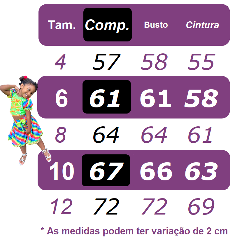 Disfraz infantil de junio en cuadros rosas y negros 