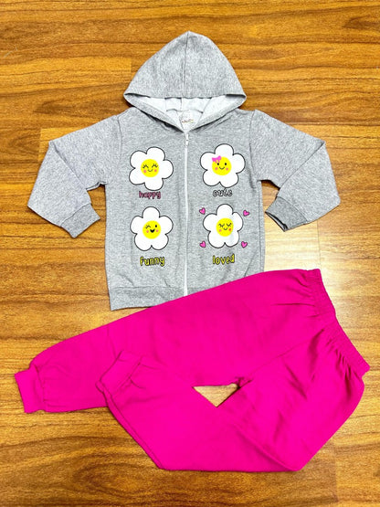 Conjunto de sudadera para niña Analê con estampados del 1 al 8