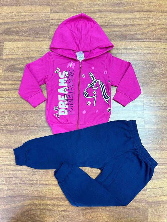 Conjunto de sudadera para niña Analê con estampados del 1 al 8