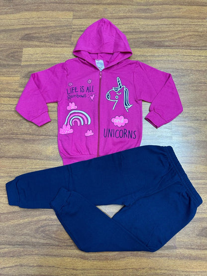 Conjunto de sudadera para niña Analê con estampados del 1 al 8