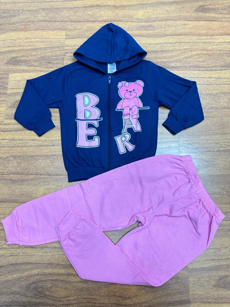 Conjunto de sudadera para niña Analê con estampados del 1 al 8