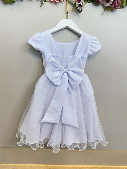 Vestido infantil blanco Jardín Encantado Fiestas de Lujo