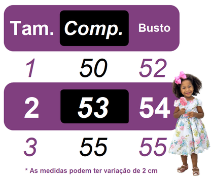 Vestido Infantil Verde Jardín Encantado Lujo